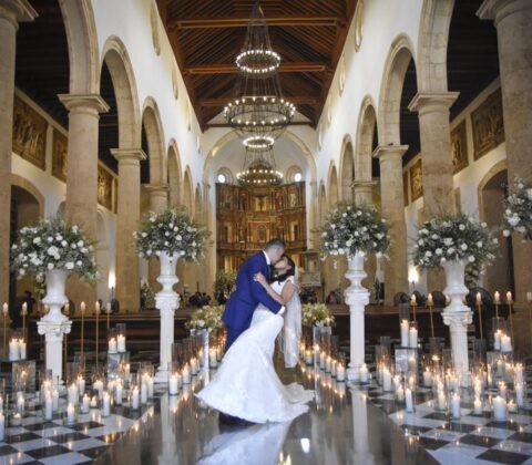 Boda en Cartagena. Wedding in Cartagena, Catedral de Santa Catalina de Alejandría. @delgadofotografos