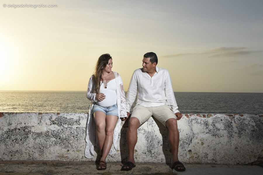 Fotografía de embarazo en Cartagena - Johana Peña fotógrafa