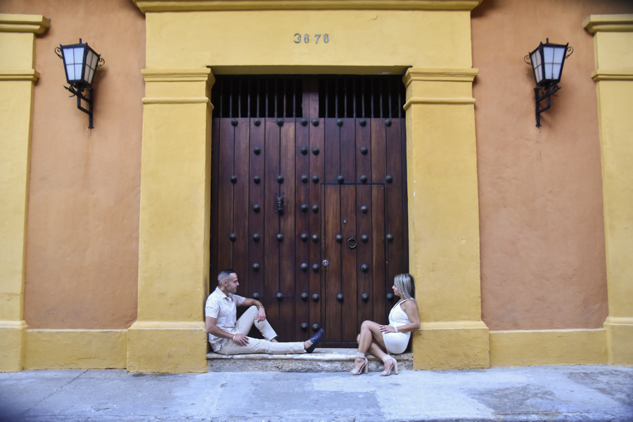 El colorido Centro Histórico Cartagena de Indias / The colorful Historic Center of Cartagena de Indias / Delgado Fotógrafos. 