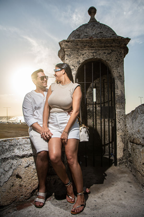 Sesión de fotos de luna de miel en Cartagena. Alvaro Delgado Fotógrafo.